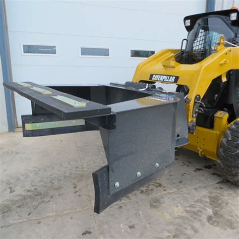 manure buckets skid steer|manure scraper for skid steer.